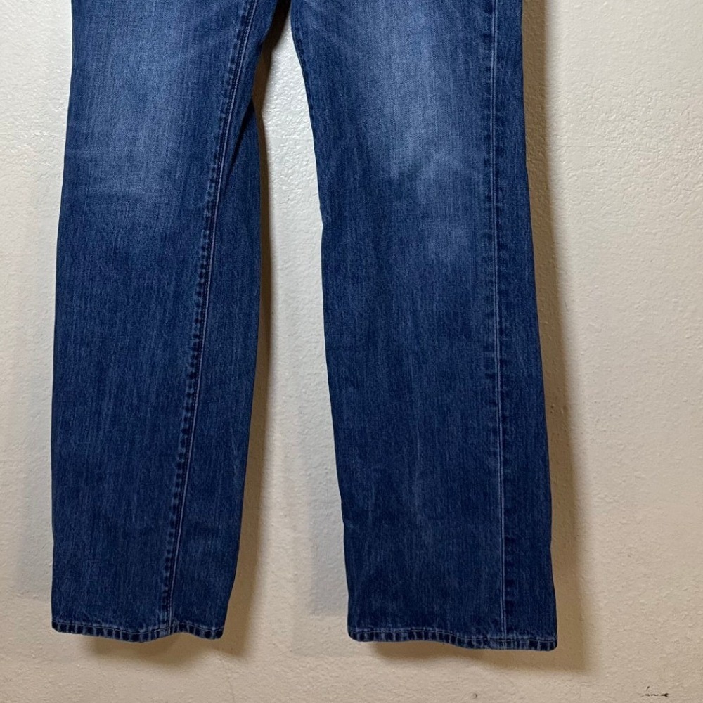Lucky Brand Women Easy Rider Jeans 6 Long Blue Straight Leg Mid Rise Denim - Picture 3 of 11